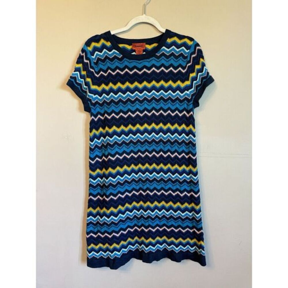 Missoni Multicolor Zigzag Midi Dress
